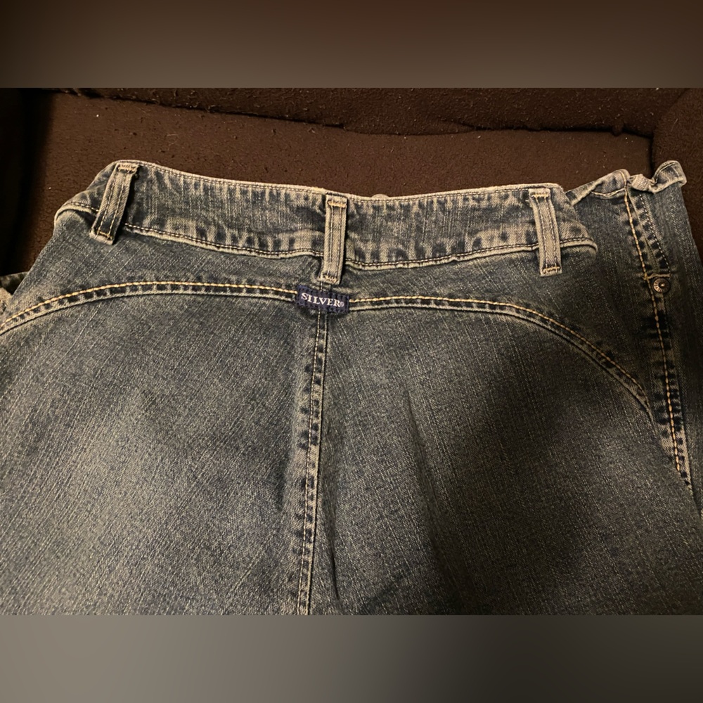 Silver flare vintage jeans - Picture 7 of 8